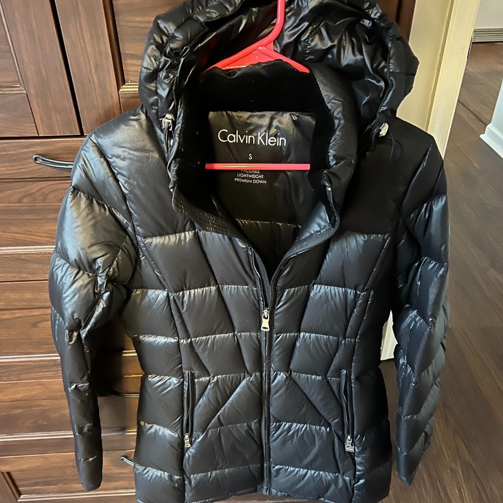 Calvin Klein Black Packable Lightweight Premium Down Jacket